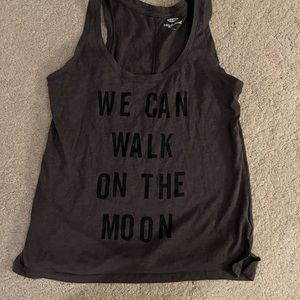 grey athletic tank